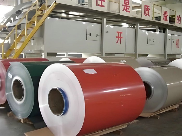 Printed color coated plate