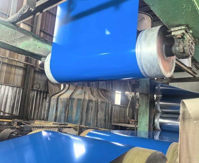 Color coated roll