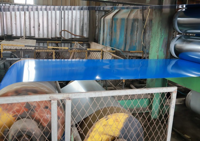 Color coated sheet