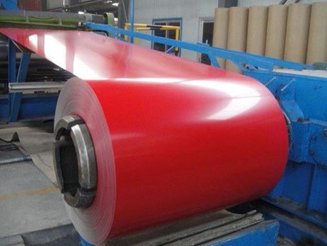 Color coated steel plate